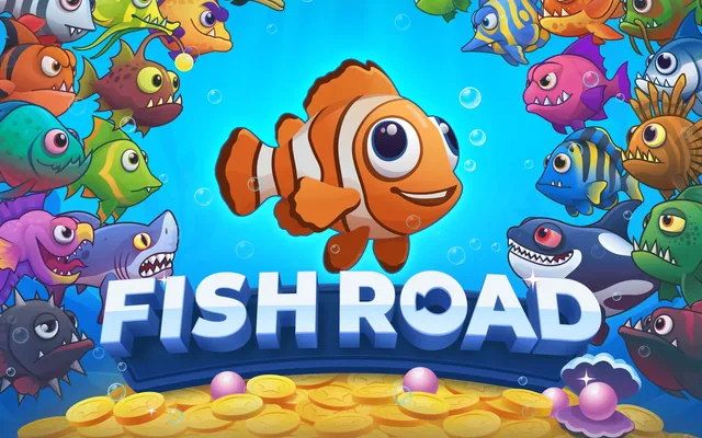 Fish Road, Jeu road signé InOut Games