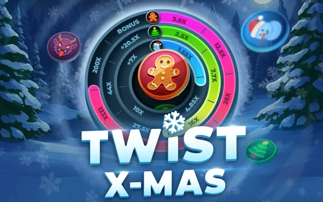 Twist X-mas, Roue de la fortune signé InOut Games